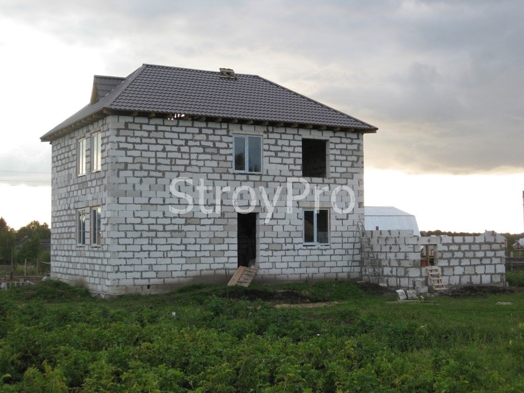 Двухэтажный жилой дом в Богашево