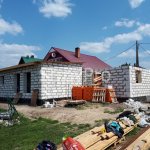 Одноэтажный дом из газобетона в Вершинино